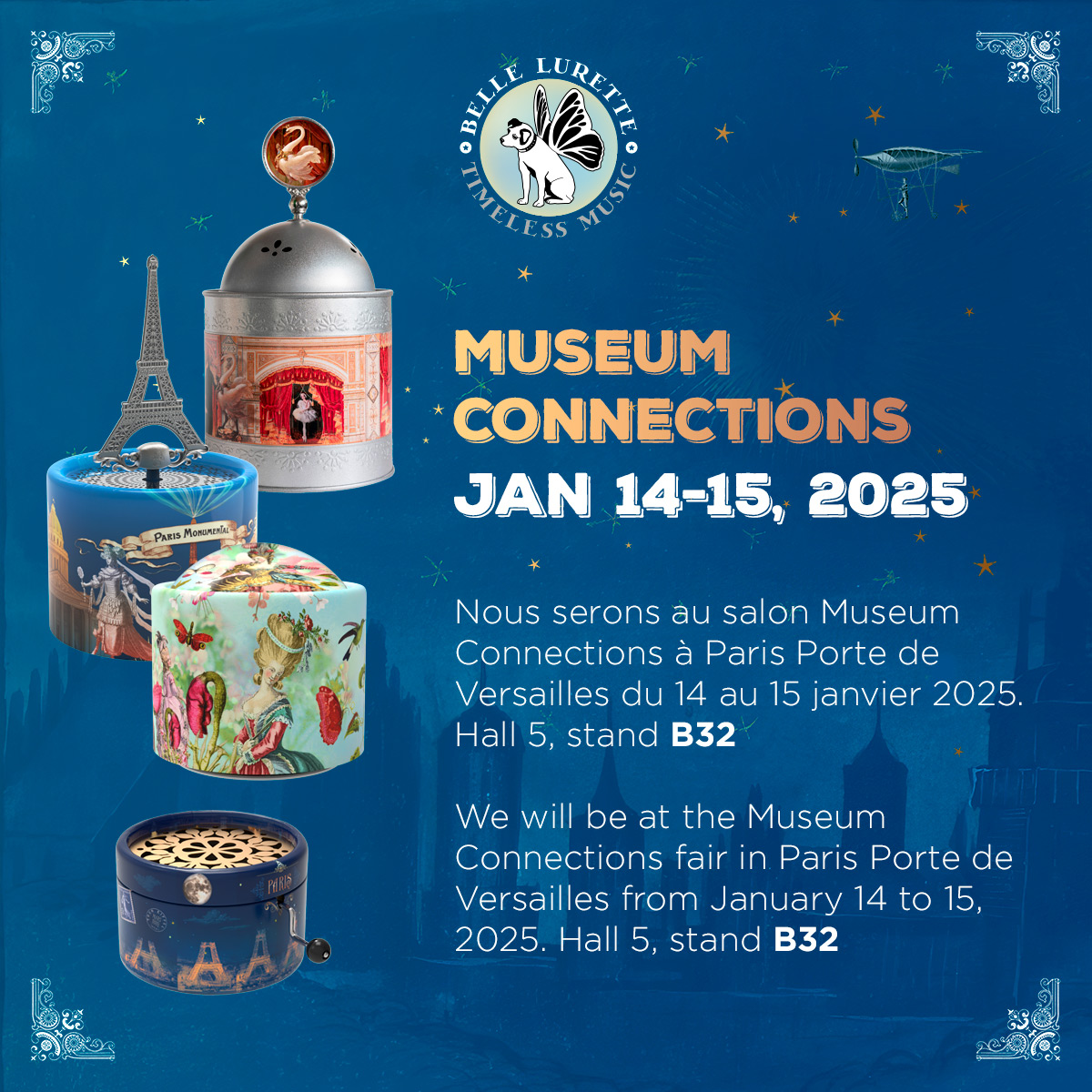 Museum Connections in Paris